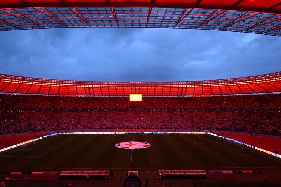 Olympiastadion, histórico estádio alemão, na receção do Union Berlim ao Sp. Braga, na Liga dos Campeões