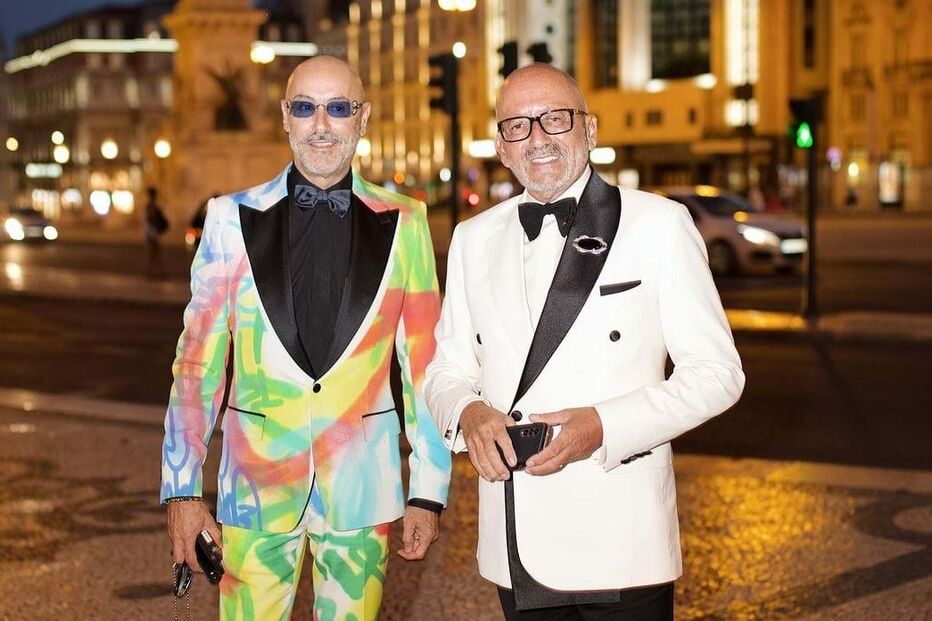 Manuel Luis Goucha e Rui Oliveira