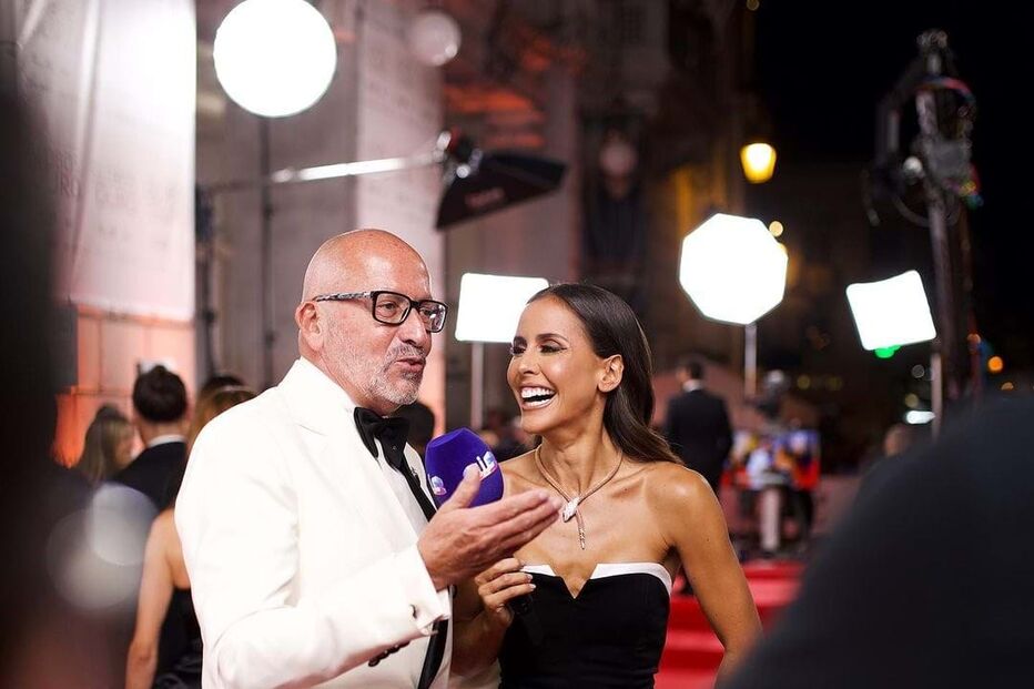 Manuel Luis Goucha e Carolina Patrocínio