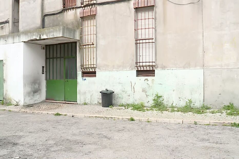 Fachada do prédio onde ocorreu o crime