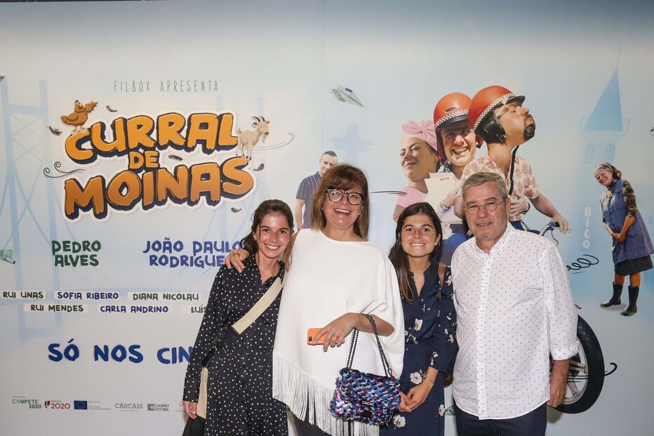 Júlia Pinheiro com o marido e as filhas