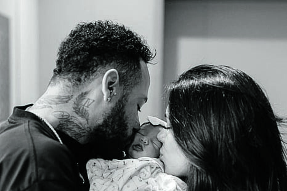 As primeiras fotos da filha de Neymar