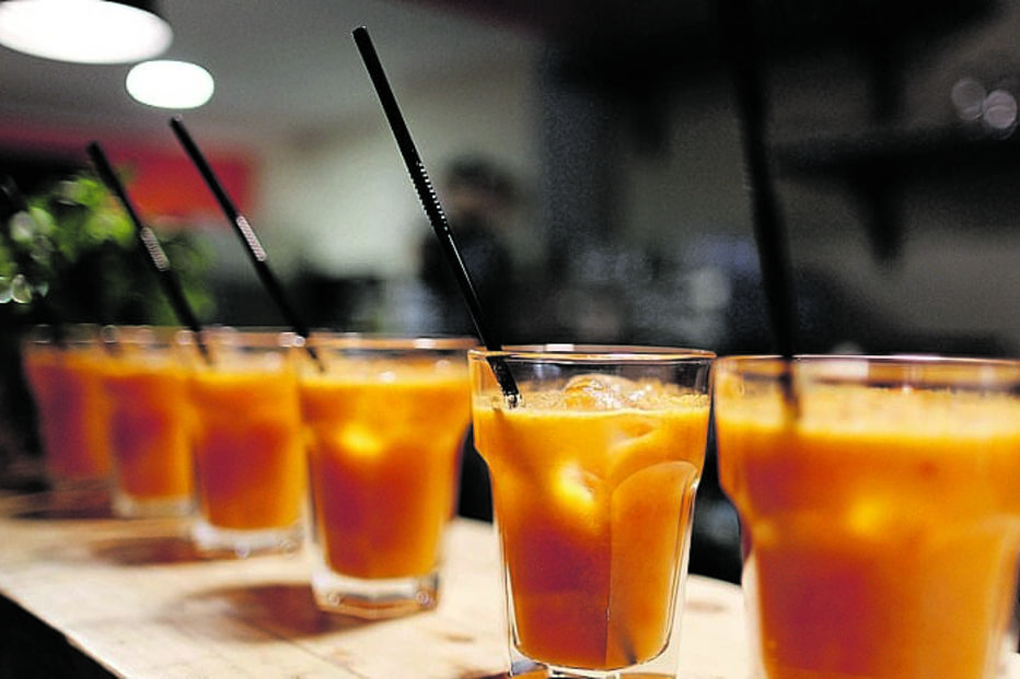 Sumos são vendidos nos restaurantes com IVA à taxa de 23%  