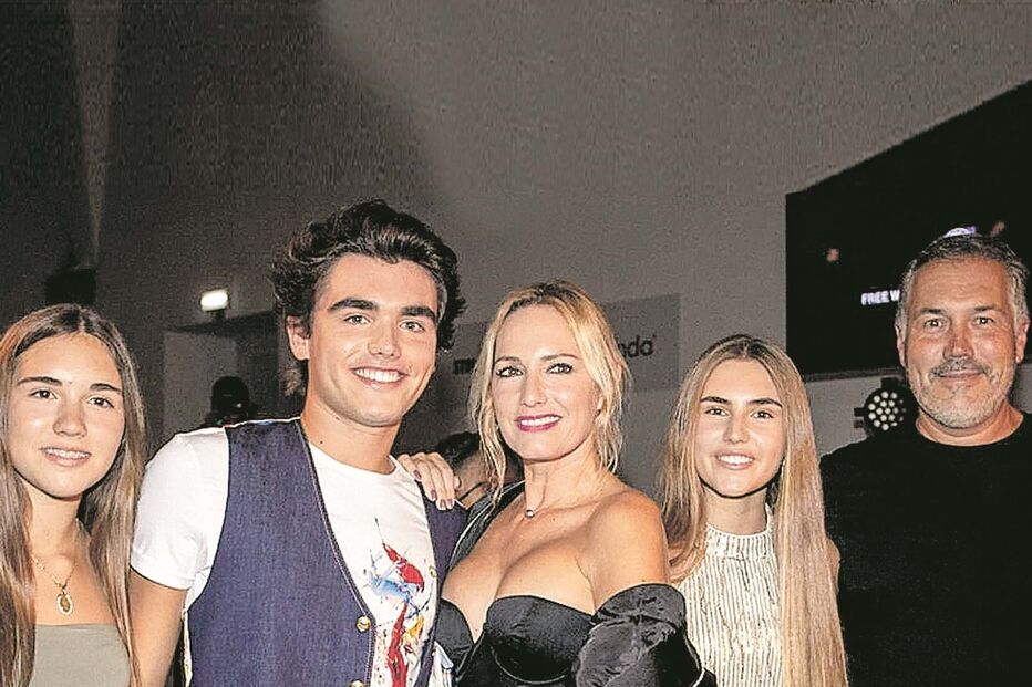 Pedro Miguel, Fernanda Serrano e os filhos