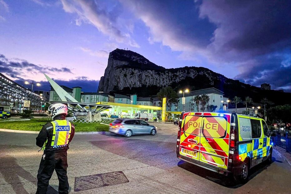 Polícia de Gibraltar (Foto de arquivo)