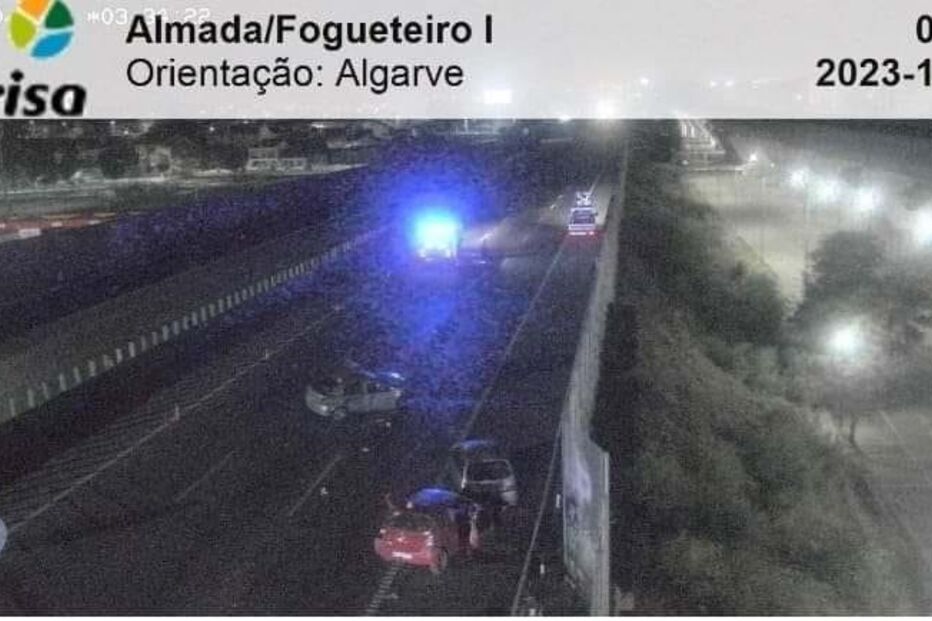 GNR procura condutor que matou homem na Autoestrada do Sul e fugiu