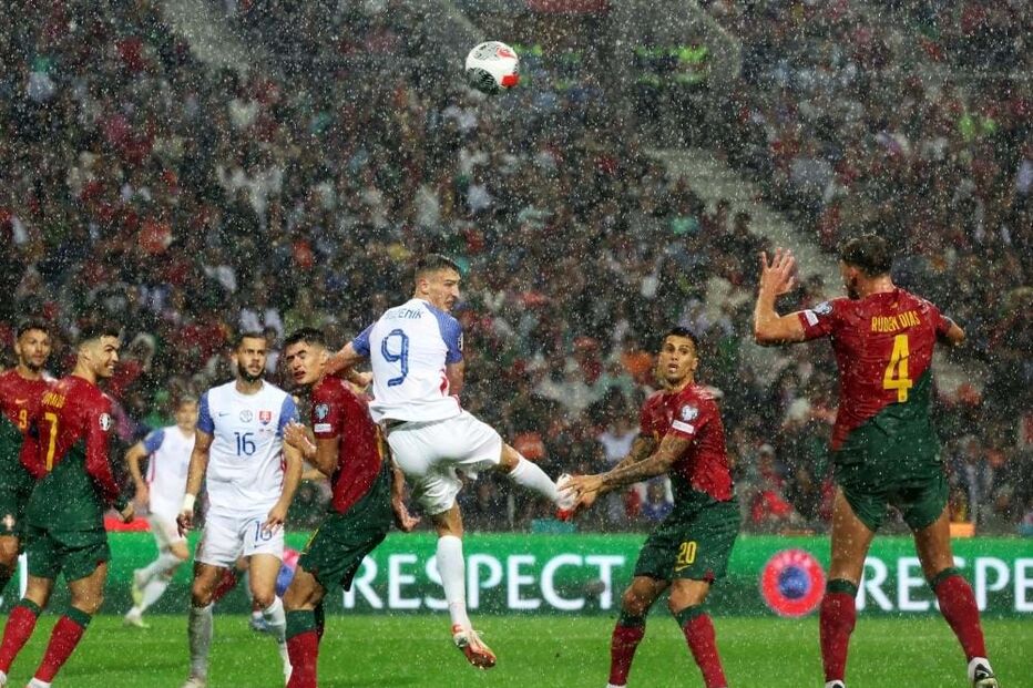 Portugal venceu Eslováquia por 3-2