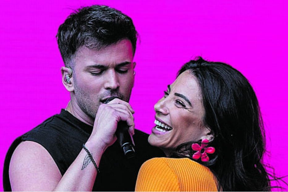 David Carreira e Carolina Carvalho