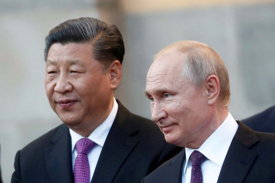 Vladimir Putin e Xi Jinping
