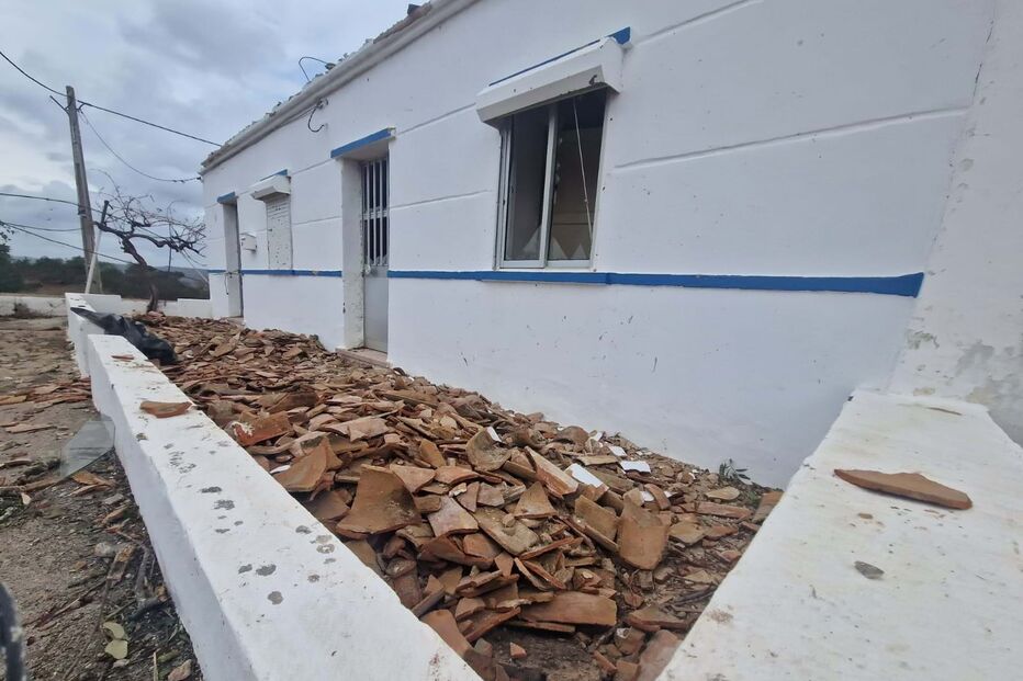 Mau tempo em Castro Marim