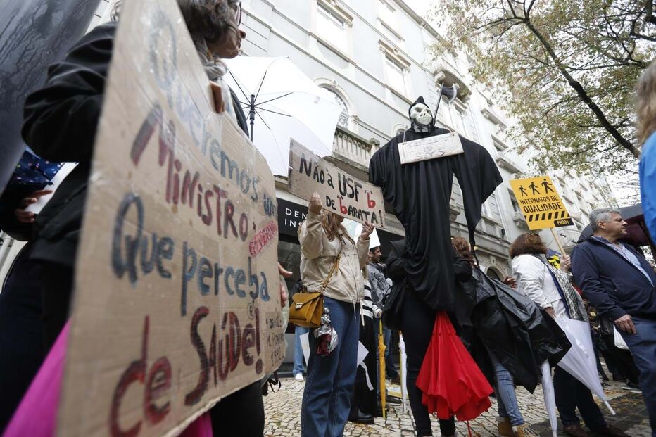 Manifestação dos médicos junto ao Ministério da Saúde