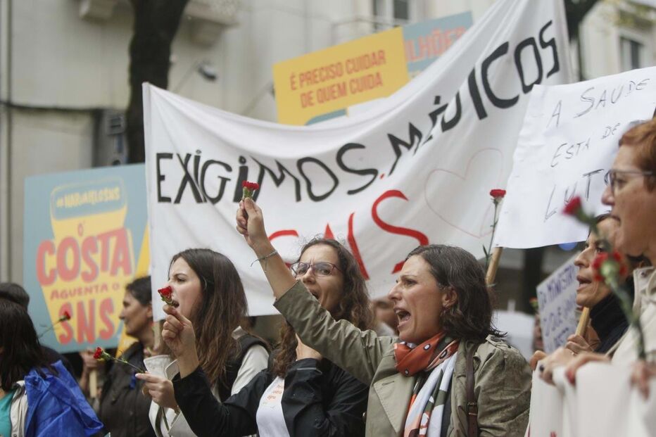 Manifestação dos médicos junto ao Ministério da Saúde