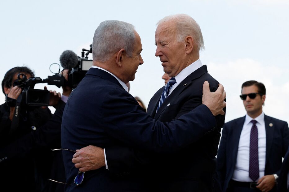 Biden, Netanyahu 