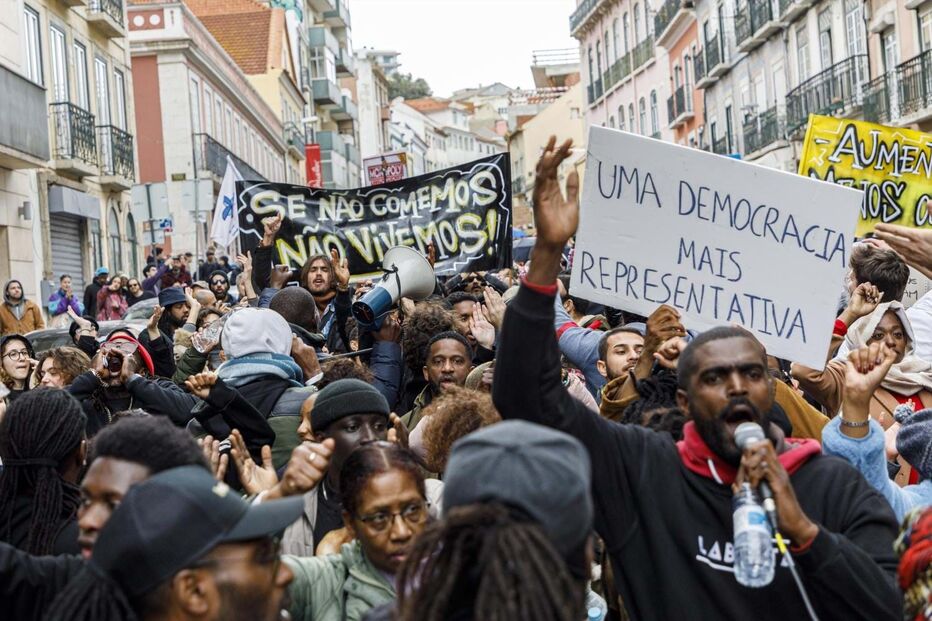 Manifestação do movimento Vida Justa (Foto de arquvio)