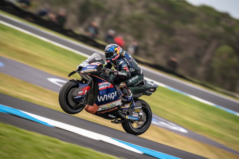 Miguel Oliveira, piloto português, no Grande Prémio de MotoGP na Austrália