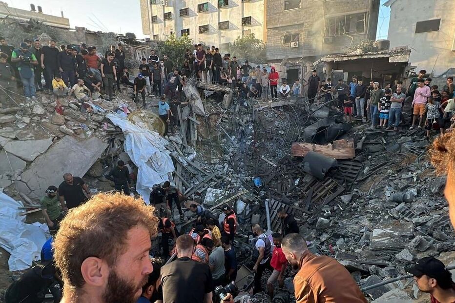 Bombardeamentos israelitas em Gaza