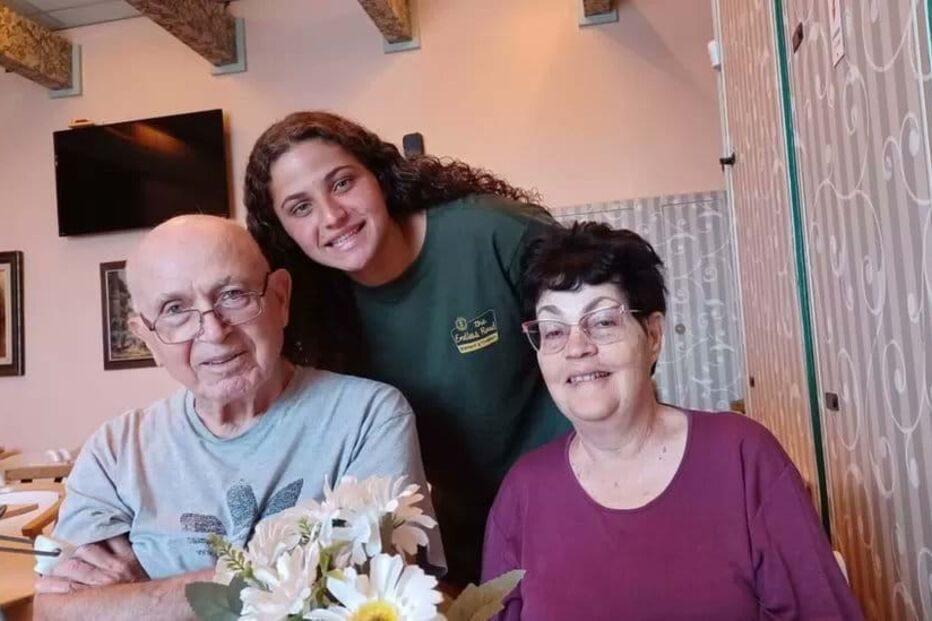 Amiram Cooper e a esposa Nurit