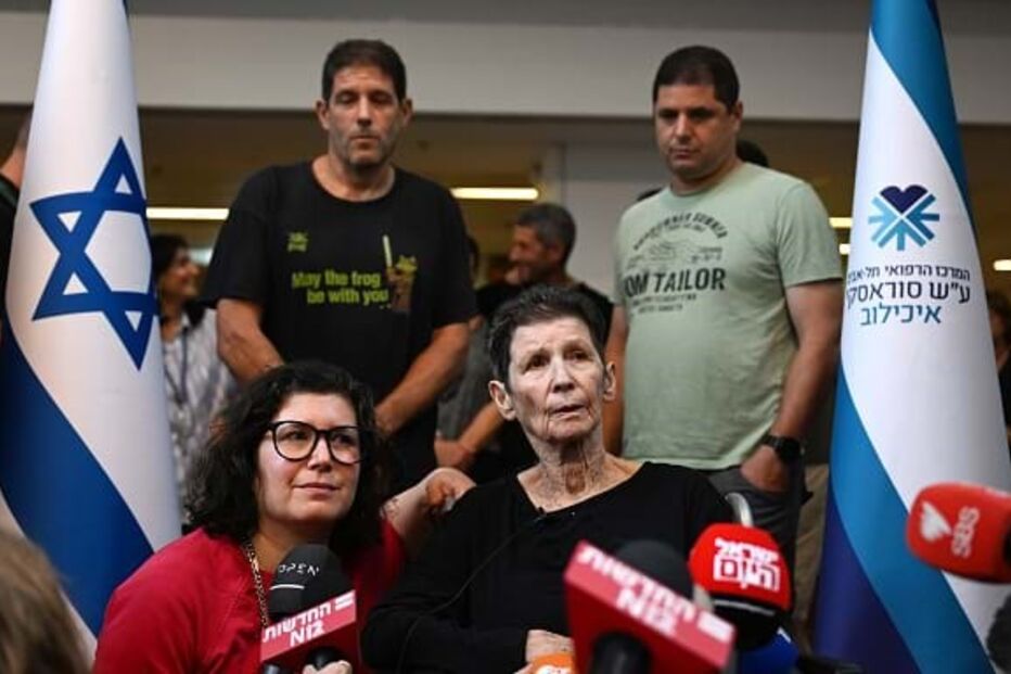 Yocheved Lifschitz foi libertada pelo Hamas