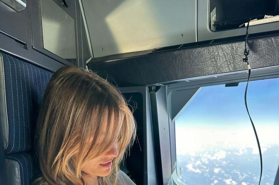 Kelly Bailey com o filho Vicente Blue