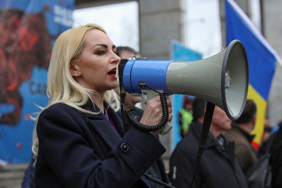 Marina Tauber, membro do partido Shor