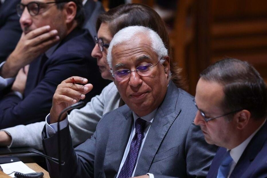 António Costa no Parlamento