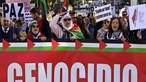 Marcha 'Fim ao Genocídio. Palestina Livre, já!' juntou milhares em Lisboa