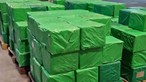 Apreendidas mais de quatro toneladas de cocaína escondidas em caixas de bananas num armazém em Lisboa