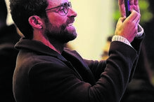 Diogo Amaral não se cansou de tirar fotos à namorada