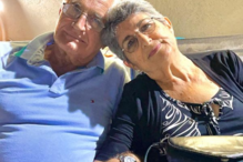 Adina Moshe e o marido