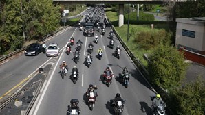 Aumento no IUC junta em Lisboa milhares de motociclistas em protesto 
