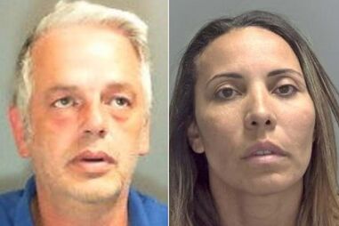 Fabiana de Sousa, de 43 anos, e o marido