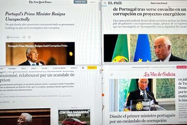 Demissão de António Costa foi notícia no mundo
