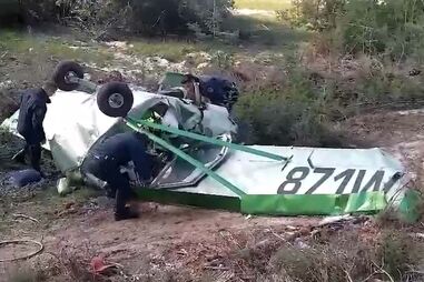 Avião ultraleve com dois ocupantes cai no concelho de Ponte de Sor