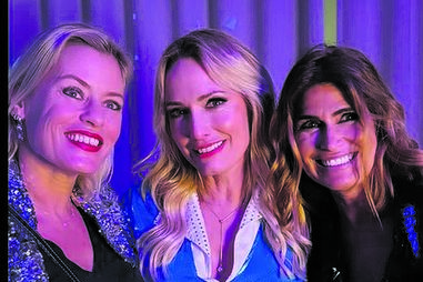Fernanda Serrano com Bárbara Elias e Liliana Campos