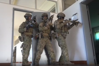 Forças Especiais de Portugal e de Espanha em ação