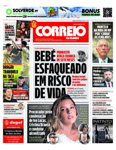 Capa de sábado, 25 de novembro de 2023