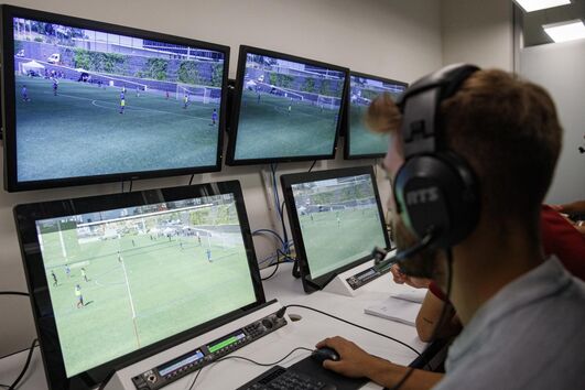 Sala de controlo do VAR