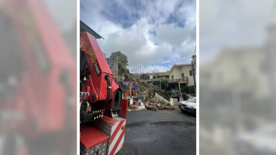 Chuva intensa provoca inundações e queda de muros em Famalicão 