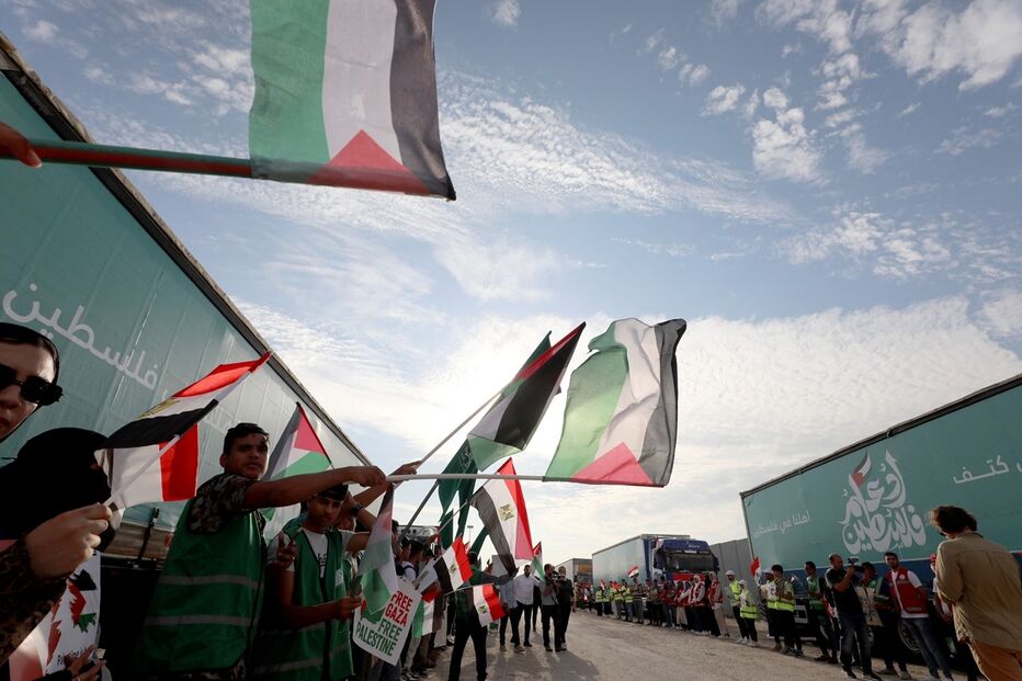 Egípcios receberam refugiados