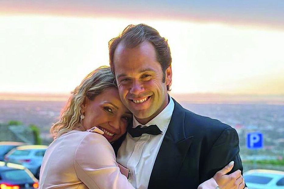 João Moura Caetano e Luciana Abreu