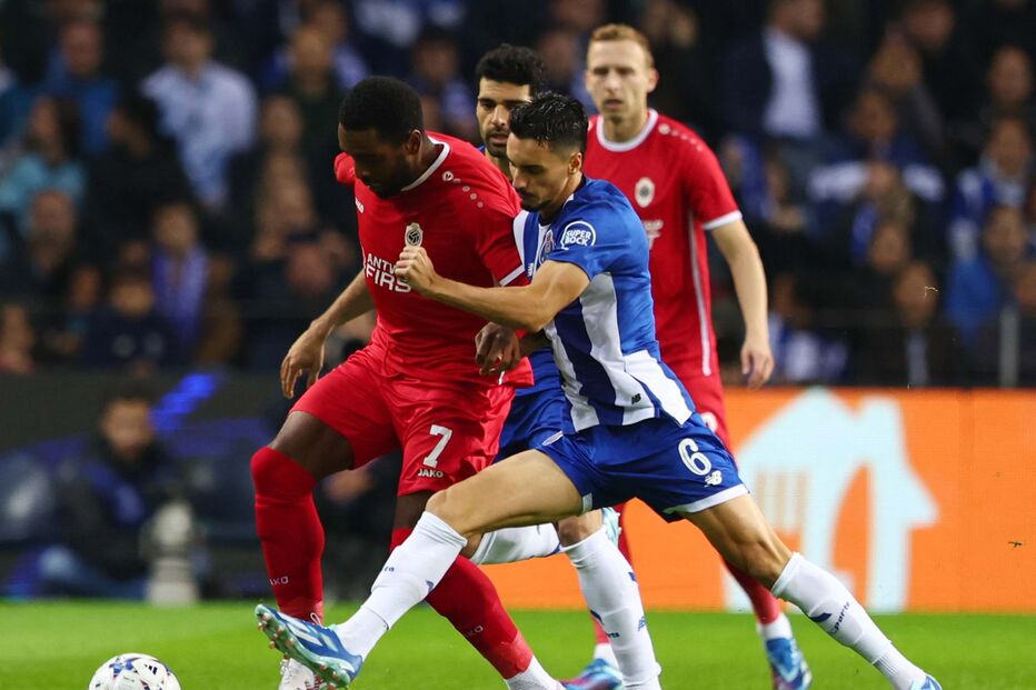 FC Porto defronta o Antuérpia num jogo para a liga dos Campeões