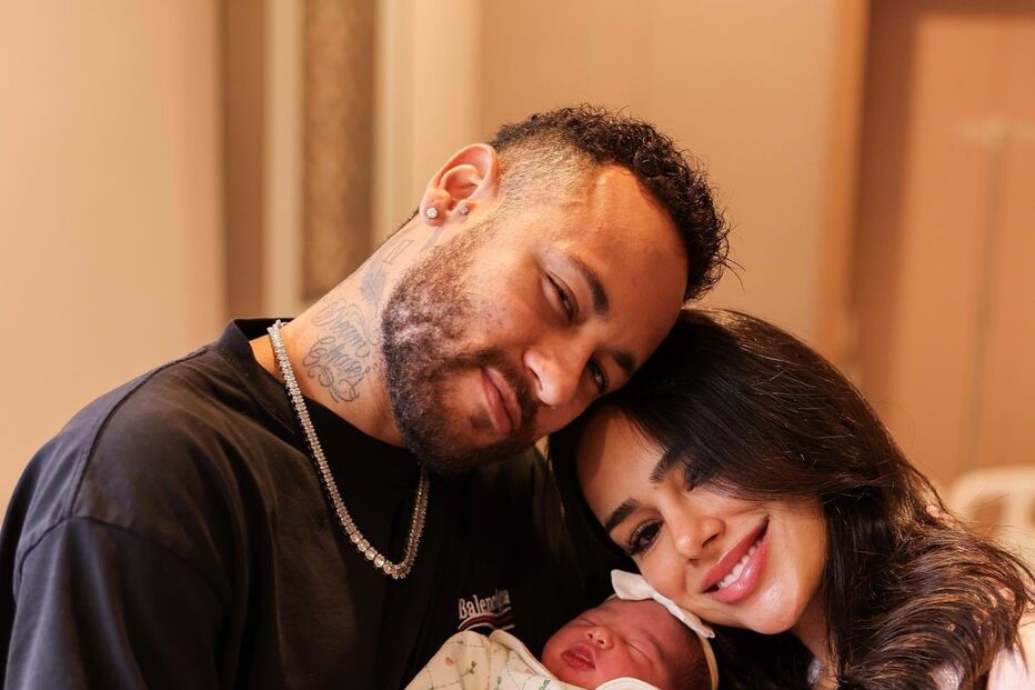 Neymar e Bruna Biancardi são pais de Mavie