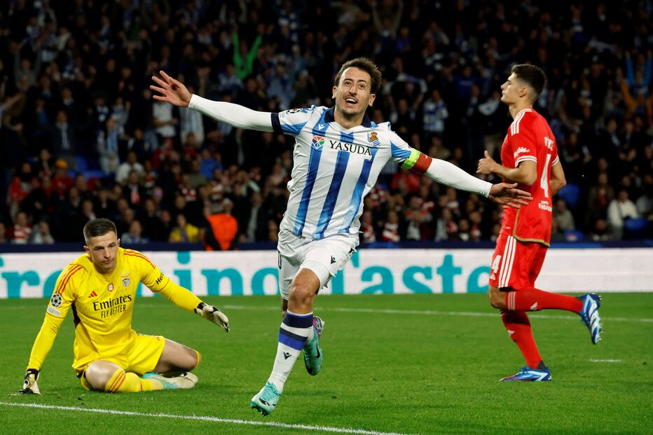 Real Sociedad vs Benfica