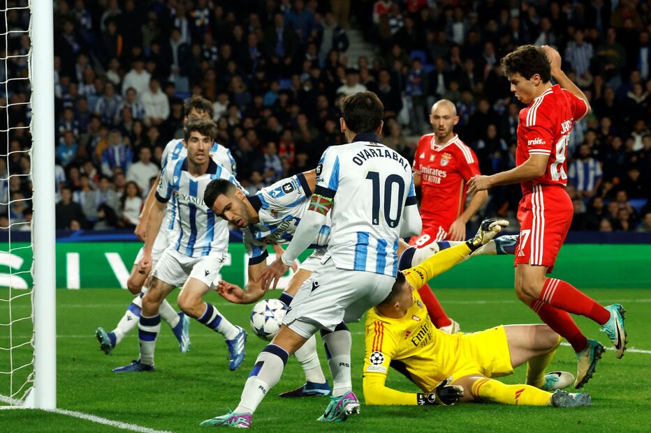 Real Sociedad vs Benfica	