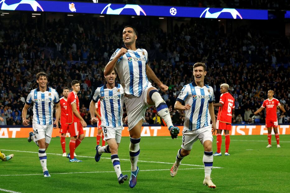 Real Sociedad vs Benfica	