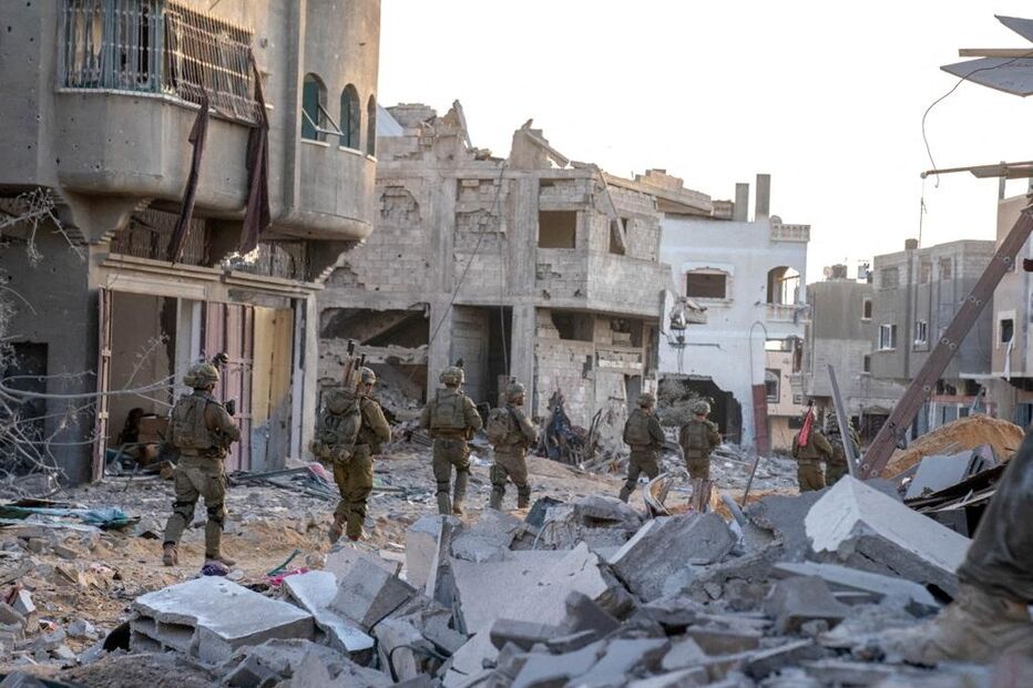 Gaza. Militares israelitas em operações terrestres