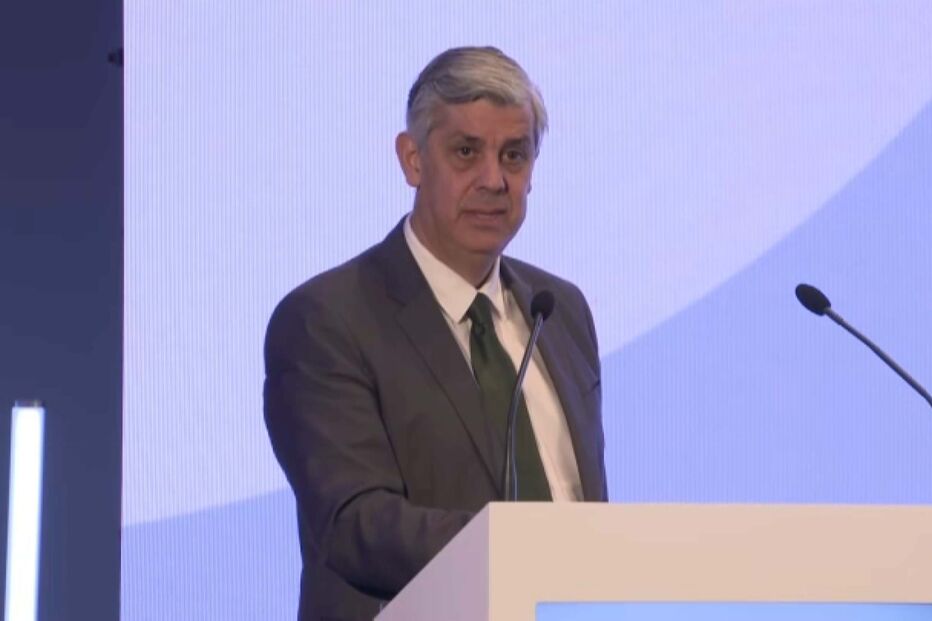 Mário Centeno na conferência 'A Banca do Futuro'