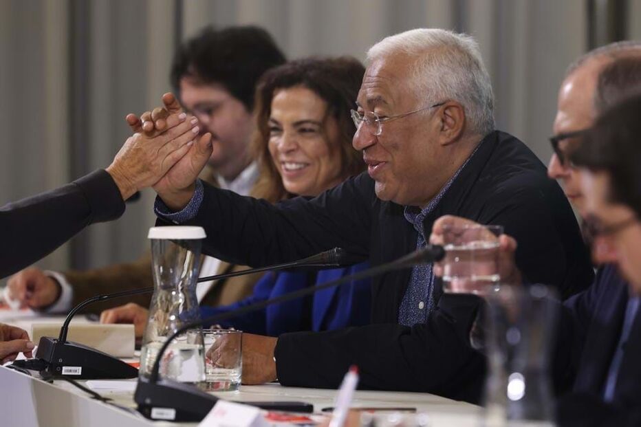 António Costa na Comissão Nacional do PS