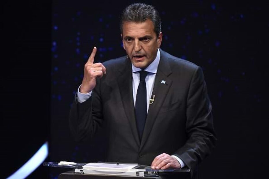 Sergio Massa, candidato às presidenciais na Argentina