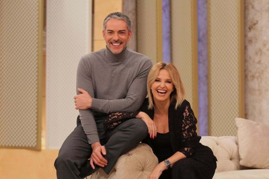 Cristina Ferreira e Cláudio Ramos